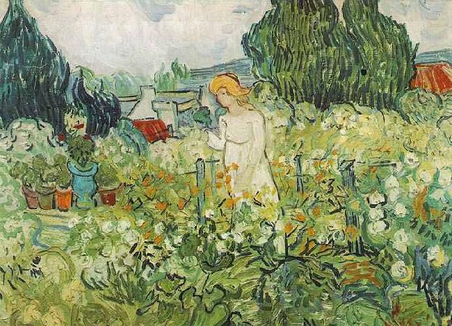 Vincent Van Gogh Marguerite Gachet in the Garden china oil painting image